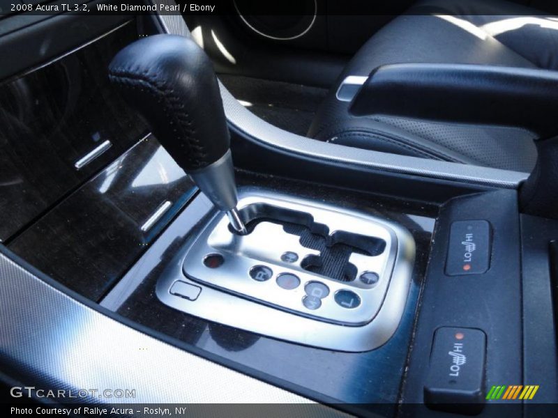 White Diamond Pearl / Ebony 2008 Acura TL 3.2