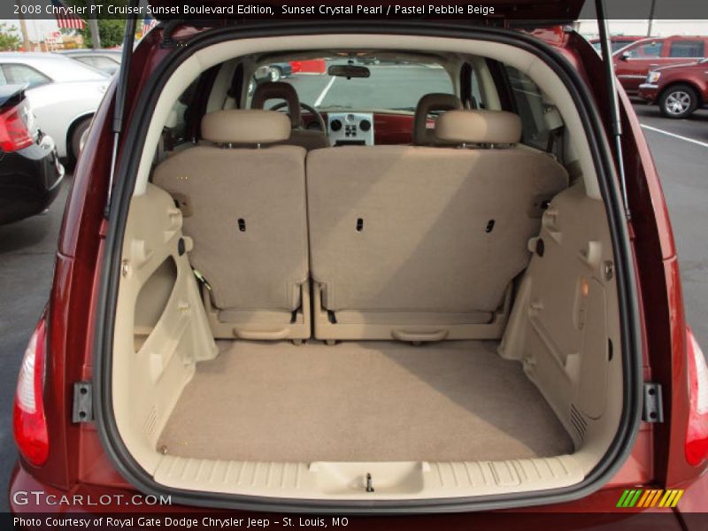 Sunset Crystal Pearl / Pastel Pebble Beige 2008 Chrysler PT Cruiser Sunset Boulevard Edition