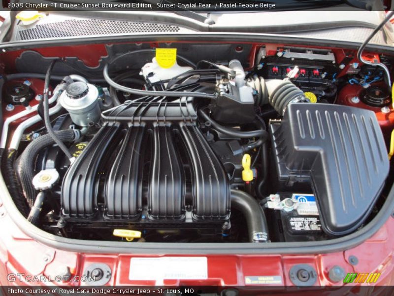 Sunset Crystal Pearl / Pastel Pebble Beige 2008 Chrysler PT Cruiser Sunset Boulevard Edition