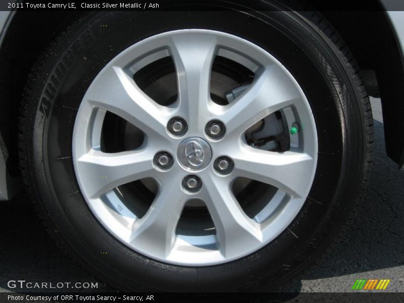 Classic Silver Metallic / Ash 2011 Toyota Camry LE