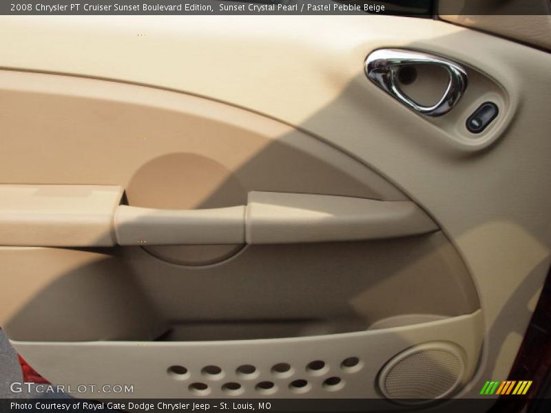 Sunset Crystal Pearl / Pastel Pebble Beige 2008 Chrysler PT Cruiser Sunset Boulevard Edition