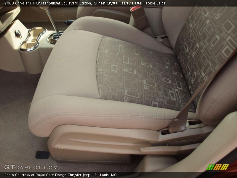 Sunset Crystal Pearl / Pastel Pebble Beige 2008 Chrysler PT Cruiser Sunset Boulevard Edition