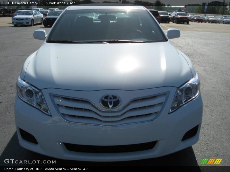 Super White / Ash 2011 Toyota Camry LE