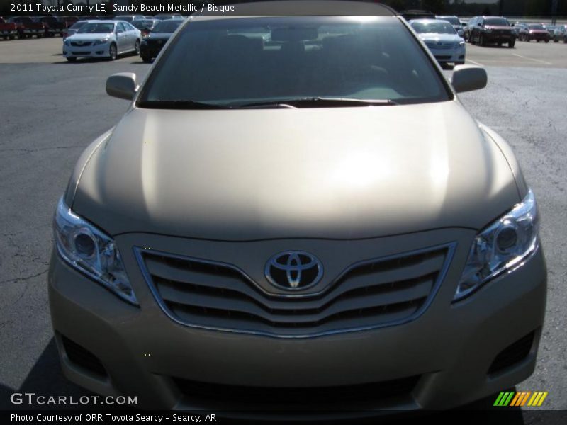 Sandy Beach Metallic / Bisque 2011 Toyota Camry LE