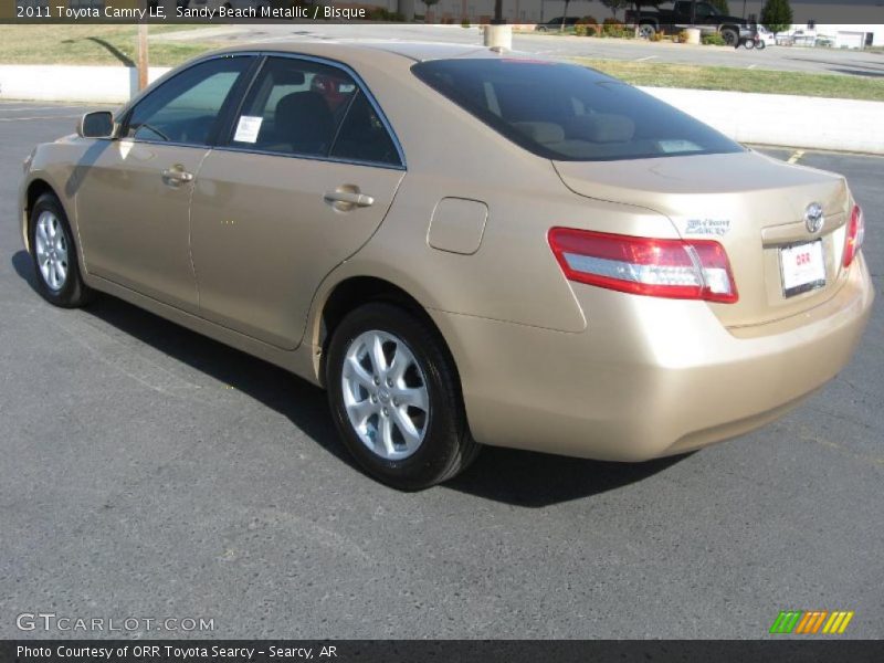 Sandy Beach Metallic / Bisque 2011 Toyota Camry LE