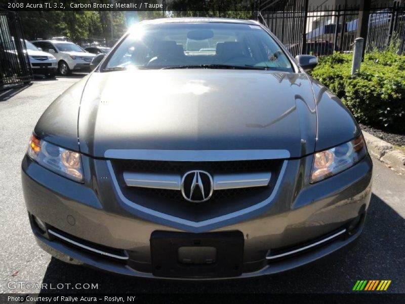 Carbon Bronze Metallic / Taupe 2008 Acura TL 3.2
