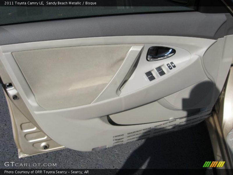 Sandy Beach Metallic / Bisque 2011 Toyota Camry LE