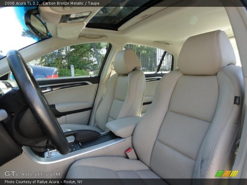 Carbon Bronze Metallic / Taupe 2008 Acura TL 3.2
