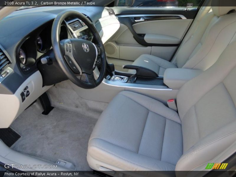 Carbon Bronze Metallic / Taupe 2008 Acura TL 3.2
