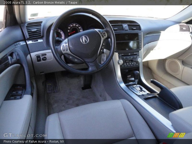 Carbon Bronze Metallic / Taupe 2008 Acura TL 3.2