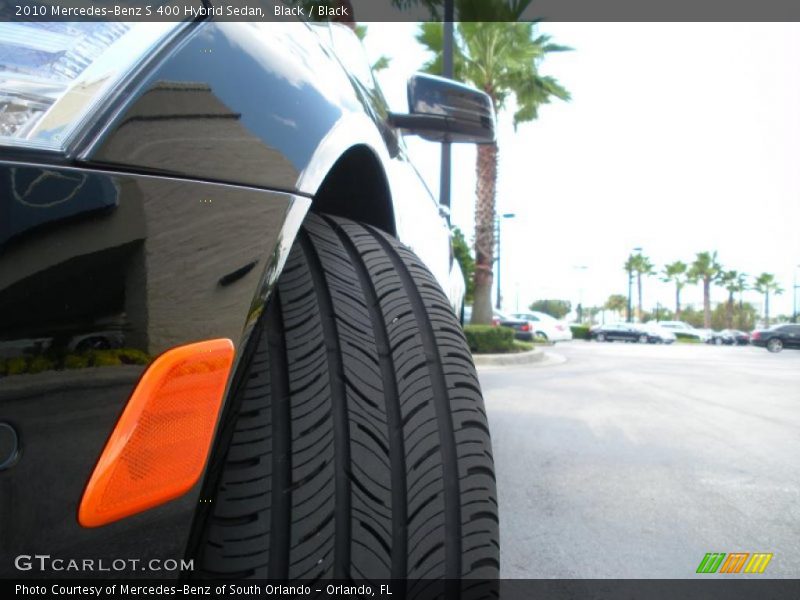 Black / Black 2010 Mercedes-Benz S 400 Hybrid Sedan