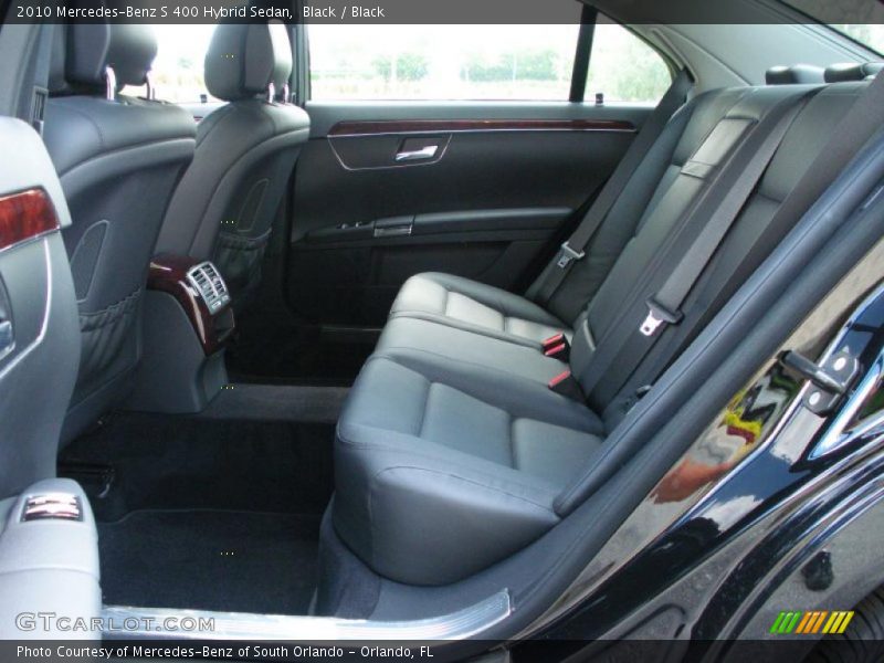 Black / Black 2010 Mercedes-Benz S 400 Hybrid Sedan