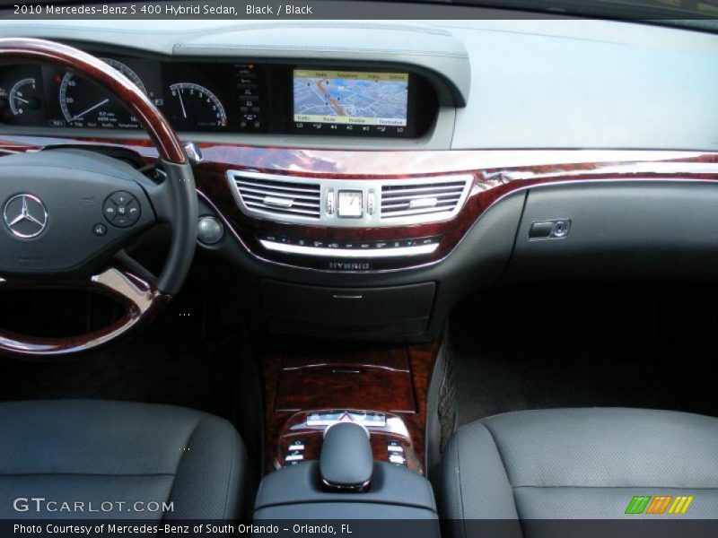 Black / Black 2010 Mercedes-Benz S 400 Hybrid Sedan