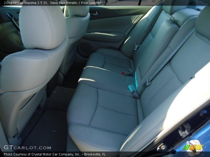 Navy Blue Metallic / Frost Leather 2009 Nissan Maxima 3.5 SV