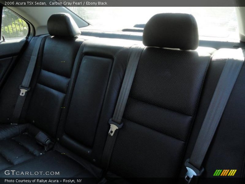 Carbon Gray Pearl / Ebony Black 2006 Acura TSX Sedan
