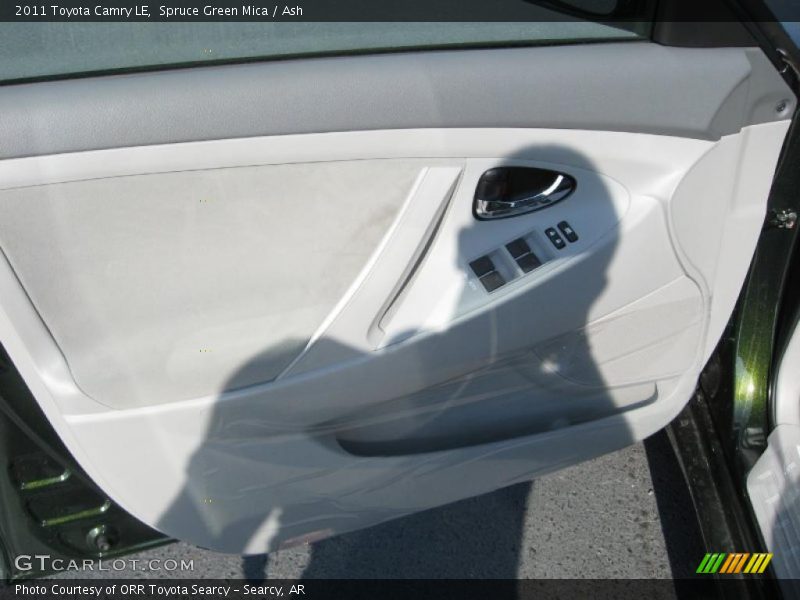 Spruce Green Mica / Ash 2011 Toyota Camry LE