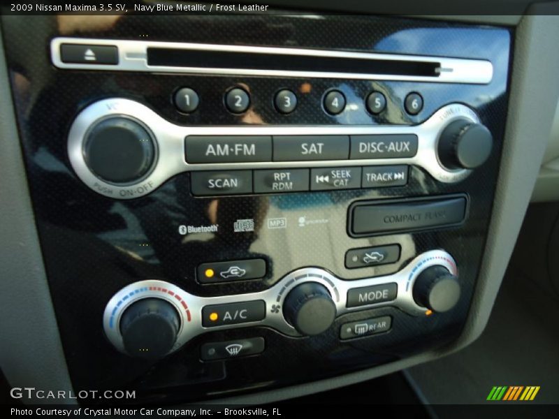 Navy Blue Metallic / Frost Leather 2009 Nissan Maxima 3.5 SV