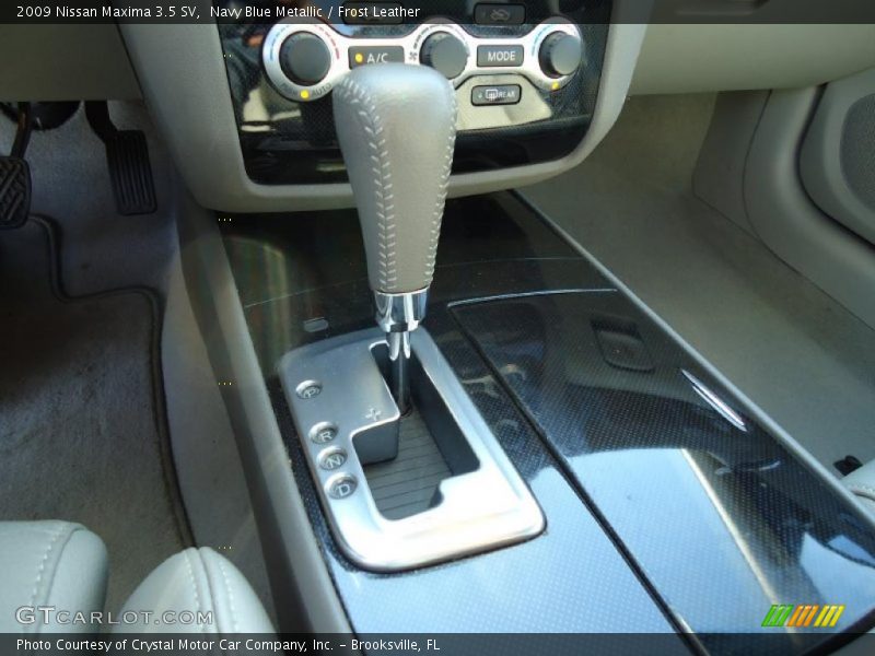 Navy Blue Metallic / Frost Leather 2009 Nissan Maxima 3.5 SV