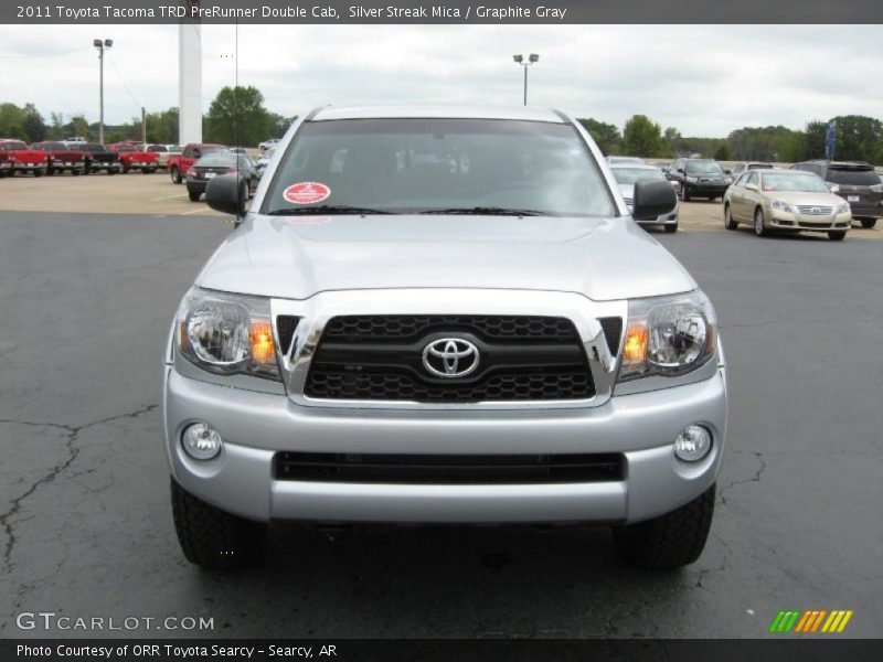Silver Streak Mica / Graphite Gray 2011 Toyota Tacoma TRD PreRunner Double Cab