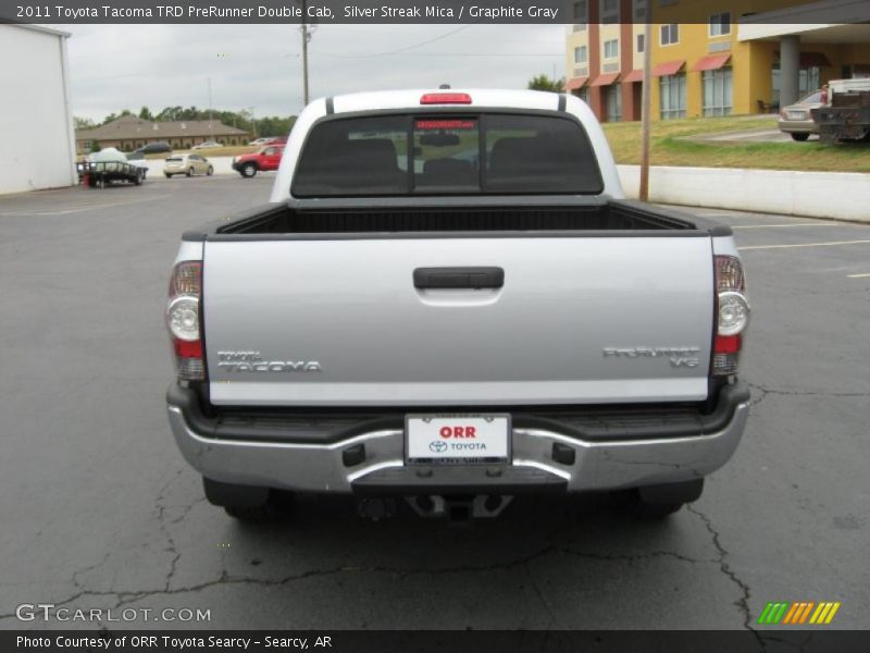 Silver Streak Mica / Graphite Gray 2011 Toyota Tacoma TRD PreRunner Double Cab