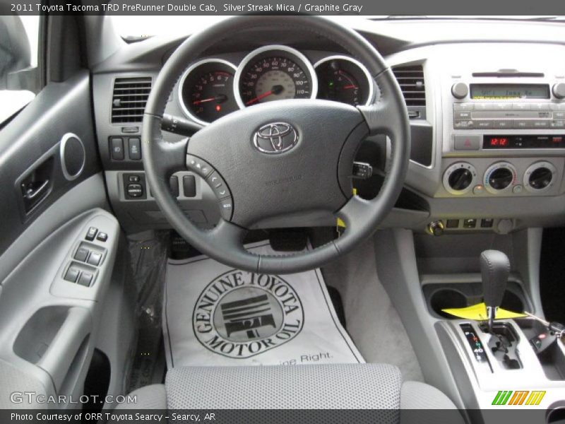 Silver Streak Mica / Graphite Gray 2011 Toyota Tacoma TRD PreRunner Double Cab