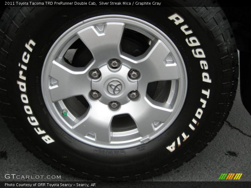 Silver Streak Mica / Graphite Gray 2011 Toyota Tacoma TRD PreRunner Double Cab