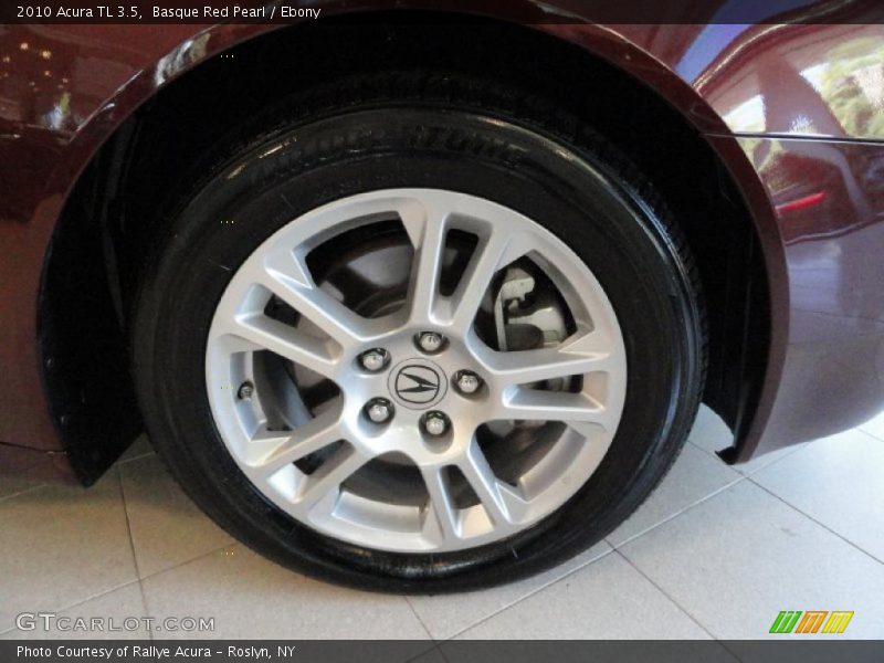 Basque Red Pearl / Ebony 2010 Acura TL 3.5