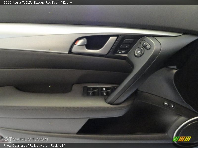 Basque Red Pearl / Ebony 2010 Acura TL 3.5