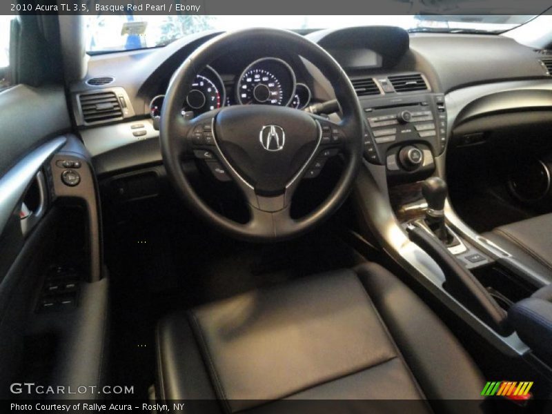 Basque Red Pearl / Ebony 2010 Acura TL 3.5