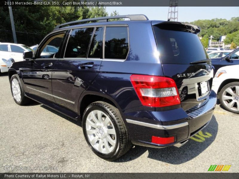 Capri Blue Metallic / Almond/Black 2010 Mercedes-Benz GLK 350