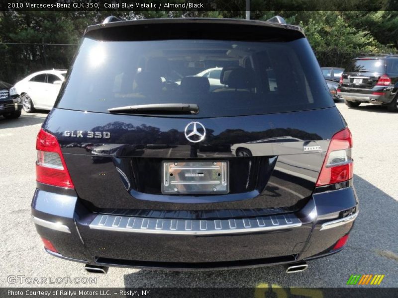 Capri Blue Metallic / Almond/Black 2010 Mercedes-Benz GLK 350