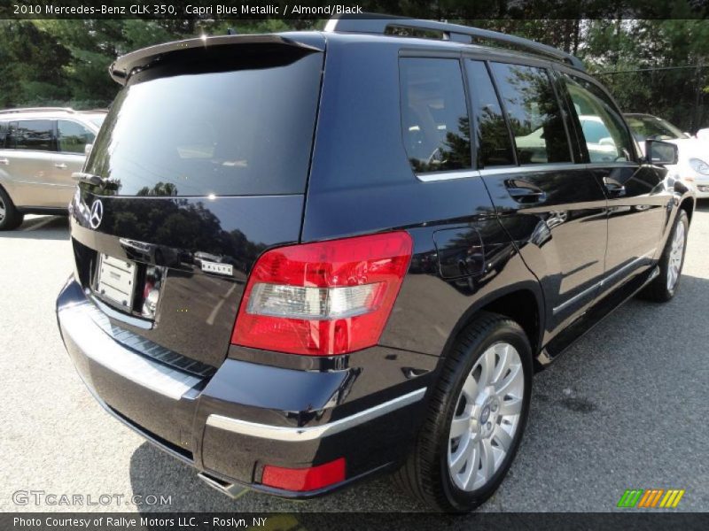 Capri Blue Metallic / Almond/Black 2010 Mercedes-Benz GLK 350
