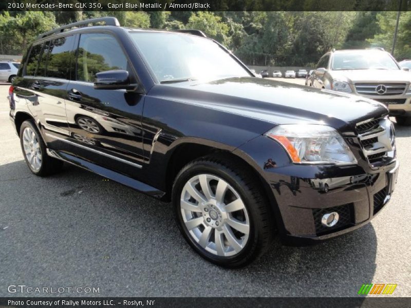 Capri Blue Metallic / Almond/Black 2010 Mercedes-Benz GLK 350