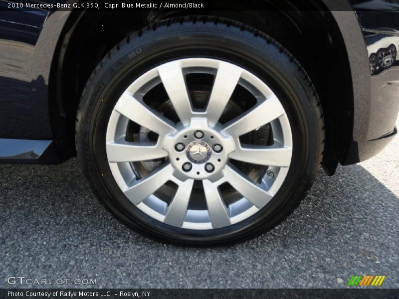 Capri Blue Metallic / Almond/Black 2010 Mercedes-Benz GLK 350