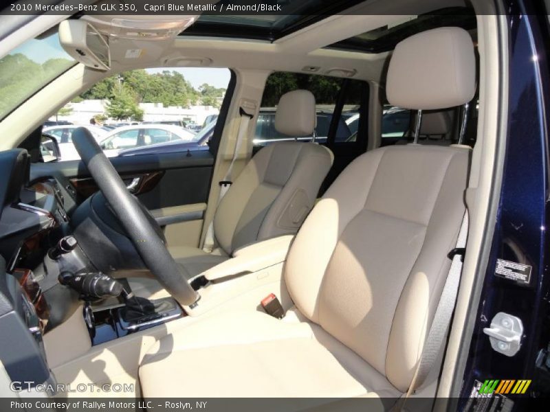 Capri Blue Metallic / Almond/Black 2010 Mercedes-Benz GLK 350