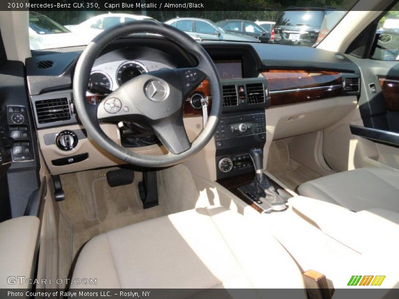 Capri Blue Metallic / Almond/Black 2010 Mercedes-Benz GLK 350