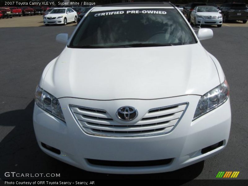 Super White / Bisque 2007 Toyota Camry XLE V6