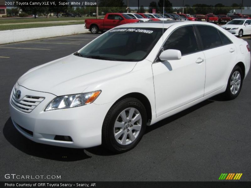 Super White / Bisque 2007 Toyota Camry XLE V6