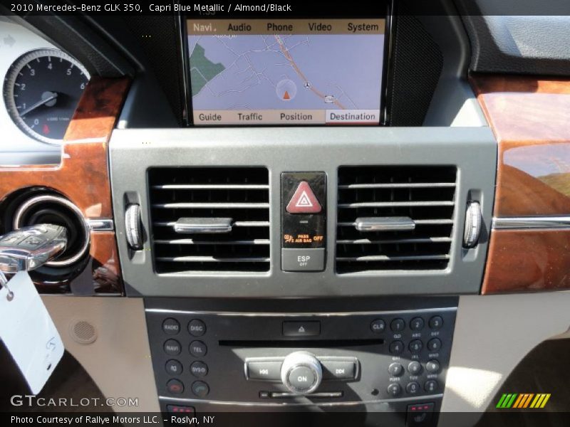 Capri Blue Metallic / Almond/Black 2010 Mercedes-Benz GLK 350