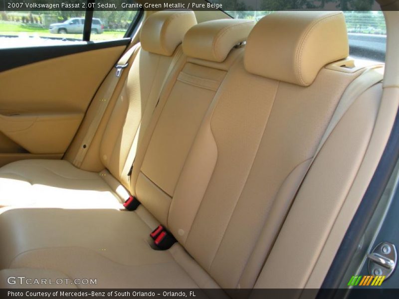Granite Green Metallic / Pure Beige 2007 Volkswagen Passat 2.0T Sedan