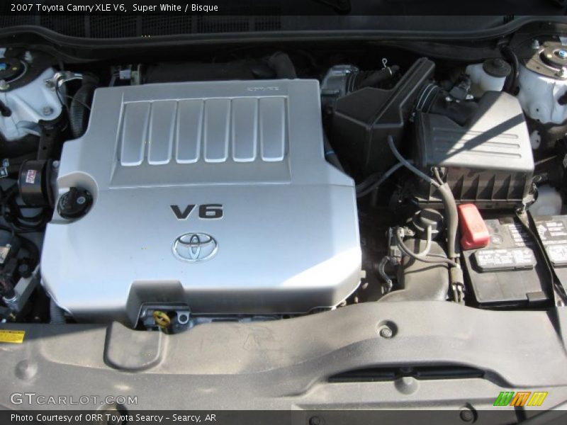 Super White / Bisque 2007 Toyota Camry XLE V6