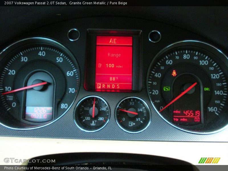 Granite Green Metallic / Pure Beige 2007 Volkswagen Passat 2.0T Sedan