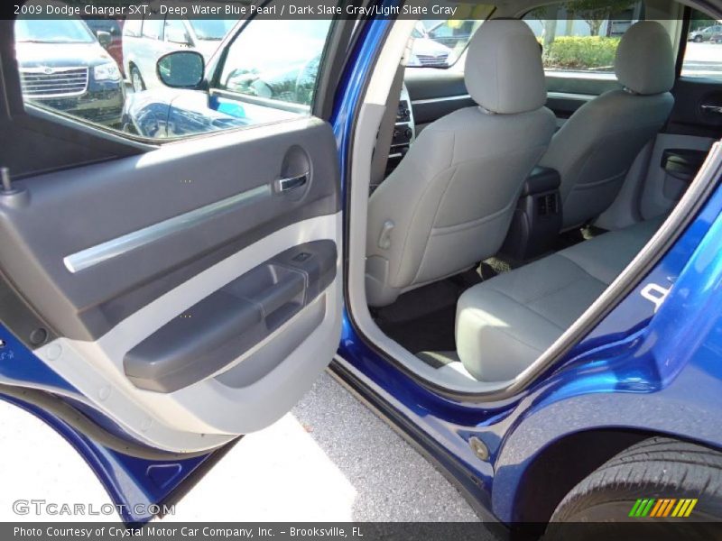 Deep Water Blue Pearl / Dark Slate Gray/Light Slate Gray 2009 Dodge Charger SXT