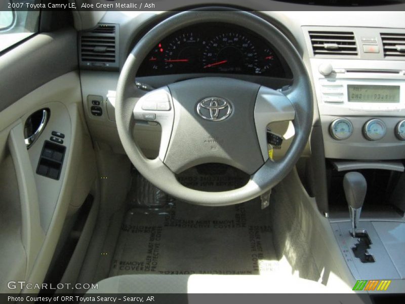 Aloe Green Metallic / Ash 2007 Toyota Camry LE