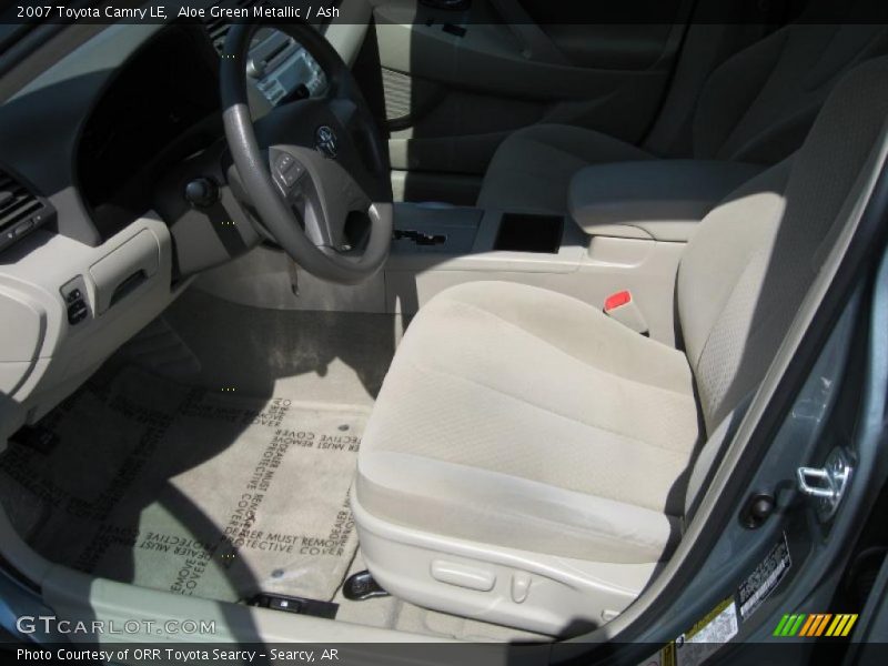 Aloe Green Metallic / Ash 2007 Toyota Camry LE