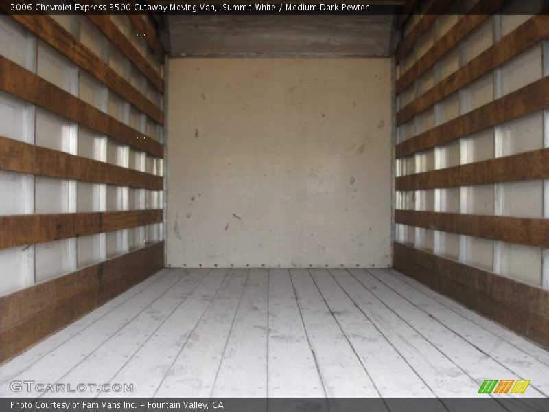 Summit White / Medium Dark Pewter 2006 Chevrolet Express 3500 Cutaway Moving Van