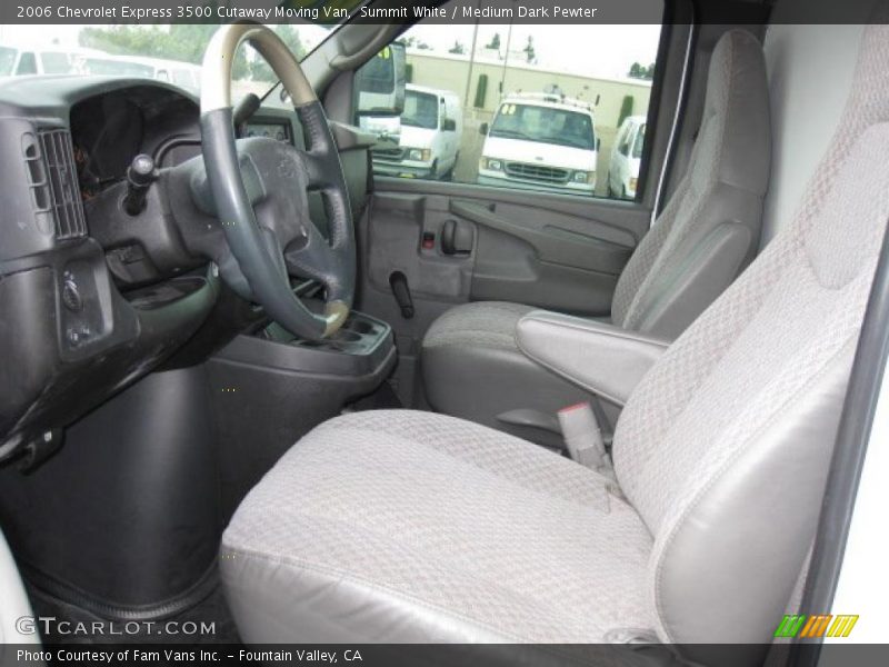 Summit White / Medium Dark Pewter 2006 Chevrolet Express 3500 Cutaway Moving Van