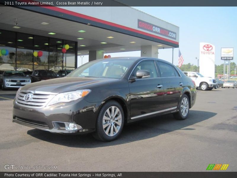 Cocoa Bean Metallic / Ivory 2011 Toyota Avalon Limited