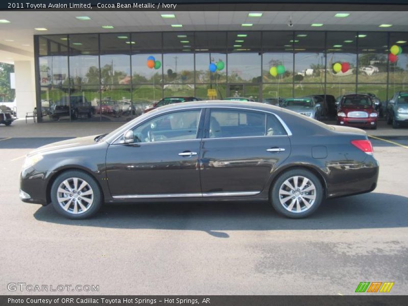 Cocoa Bean Metallic / Ivory 2011 Toyota Avalon Limited