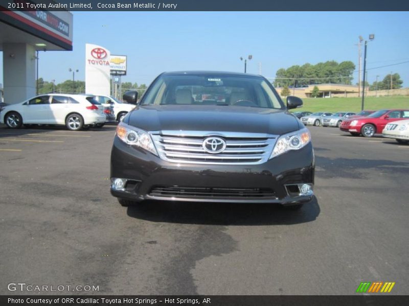 Cocoa Bean Metallic / Ivory 2011 Toyota Avalon Limited
